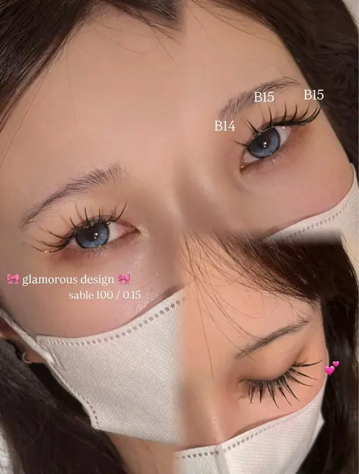 🎀セーブル毛100本🎀(オフあり・コーティング付き)