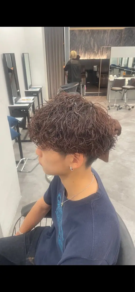 【✨ミニモ限定✨】メンズカット+シャドウパーマ+🫧トリートメント🫧