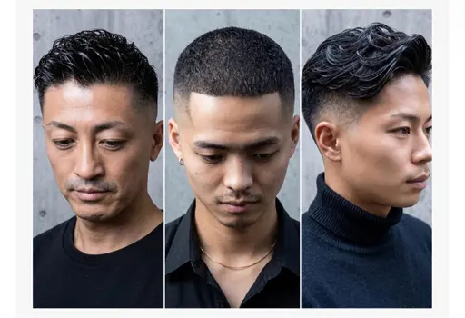 カット+スキンフェード+ヘアセット