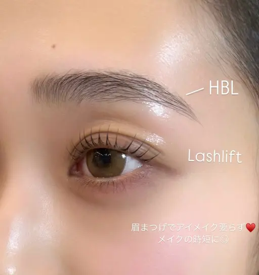 【まつげ＋眉毛set🎀】選べるまつげパーマ＋HBLハリウッドブロウリフト🪽パリジェンヌ◎