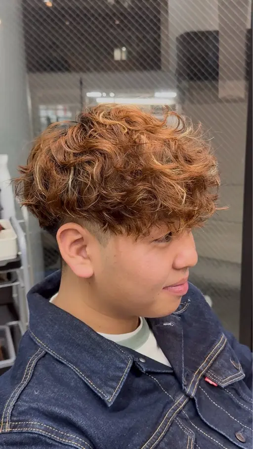 似合わせカット＋メンズパーマ全般✨