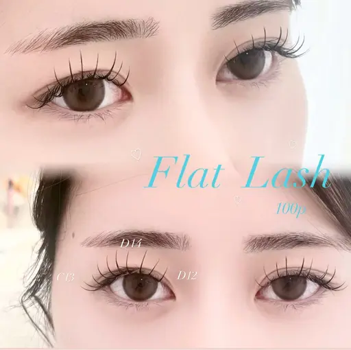 【7/17 ~ 7/31限定!】Flat Lash🎀 マツエクモデル募集中✨️100本❕