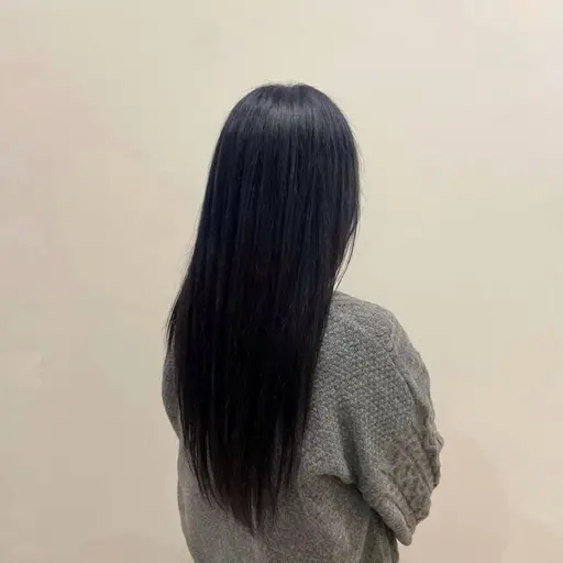 【🖤剥がせる黒染め🖤】暗髪透明感カラー