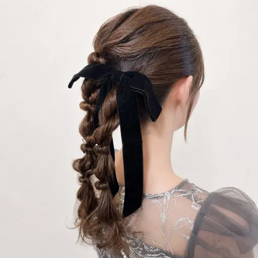 編みおろし／ヘアセット、アレンジ🎀