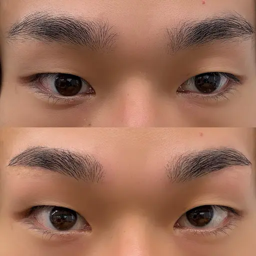 眉カット、眉ワックス、ブロウラミネーション