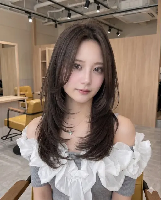 ✨無料テストモデル募集✨韓国風レイヤーカットモデル✂️前髪・顔周り似合わせ【7月18日(土)19時30分​〜​】