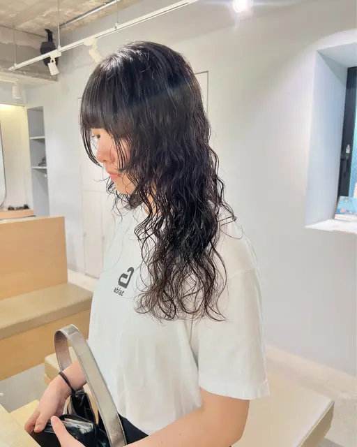 【期間限定特別メニュー】カット+パーマ《ウルフパーマ/ボブパーマにしたい女子😳‼️》フレンチボブパーマ