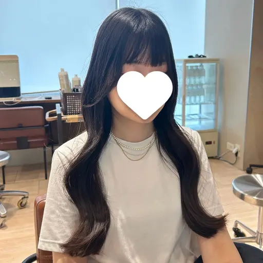 ロング・ミディアムカット✂️+AFLOATオリジナルトリートメント🧴