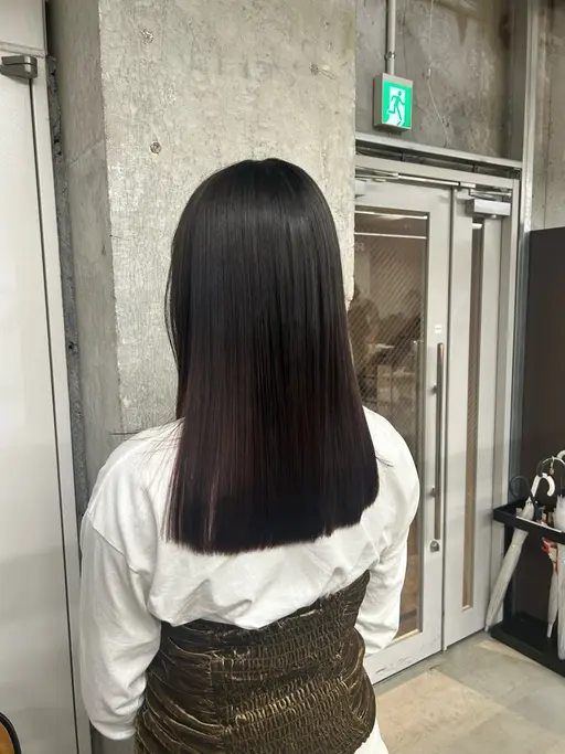 【💫7.8月限定💫】ダメージレスでうる艶髪🐬酸性ストレート+カット