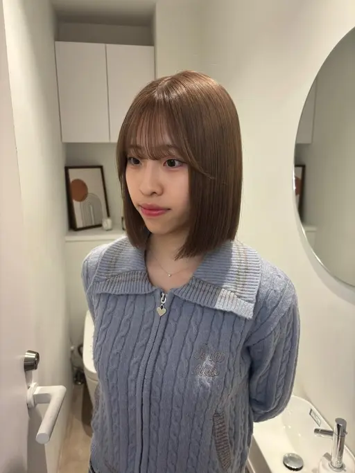 ️【ケアブリーチ込み🪽】透明感ダブルカラー🤎