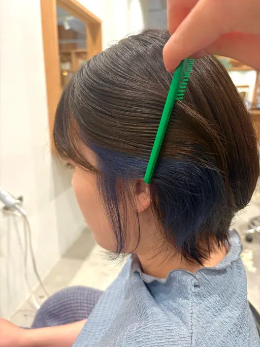 ワンポイントで垢抜け!デザインカラー(インナーカラーなど)
