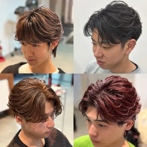 メンズスタイリングモデル
