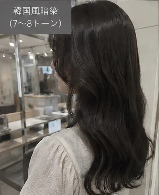 【韓国っぽ暗髪🇰🇷🖤】盛れる透明感カラー✨暗染め希望の方🫧🎧