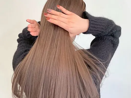 ✨艶✨美髪✨弱酸性髪質改善ストレート➕熱ケア《ハイトーンでも艶髪を手に入れましょう》