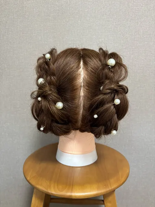 ミニモ限定🫧ヘアセット🎀結婚式お呼ばれヘア👰🏼♀️💐