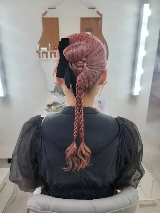 似合わせヘアセット