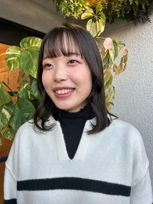 🦩前髪カット🦩