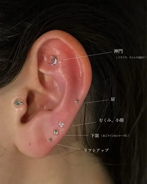 💎耳つぼジュエリーのモデル様募集しております⚠️注意事項をご確認の上ご予約ください