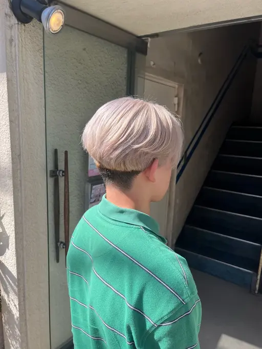 💙メンズ限定💙カット + ハイブリーチ + トリートメント