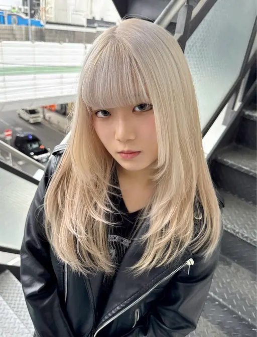 ✨【minimo特別価格】✨似合わせデザインカット+透明感カラー+保湿トリートメント✨ 韓国/髪質改善