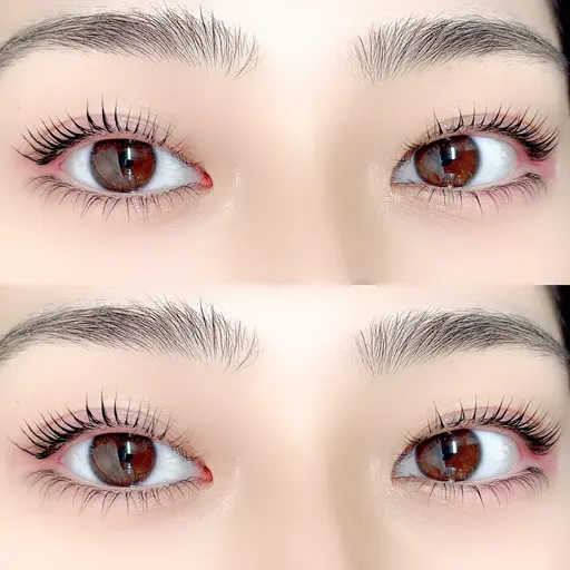 ブラックティント🖤上下まつげパーマ/パリジェンヌ➕550円※エクステのオフがある場合は10分前来店(オフ代550円)