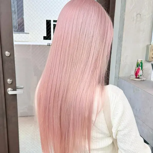 【ミニモ限定価格❕リタッチのみの方】根本ブリーチ(ケア込)+艶カラー+トリートメント🧚🏻♀️✨
