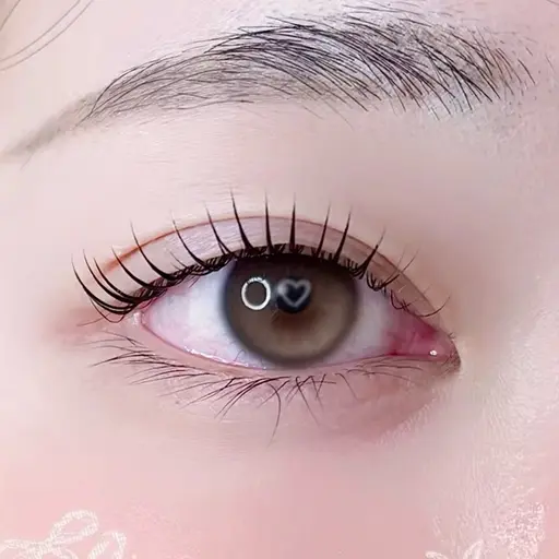 🎀まつ毛パーマ＋束感仕上げ️ෆ˚*