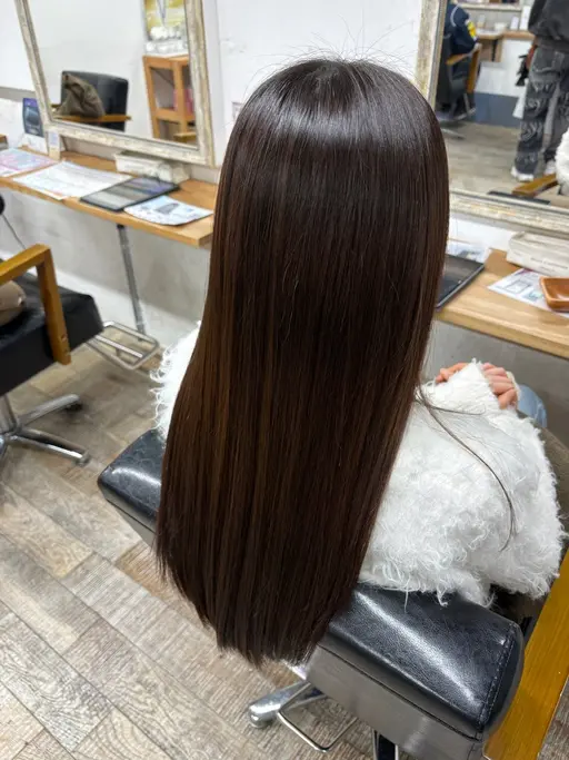 カット✂️＋縮毛矯正🫧＋髪質改善トリートメント✨️