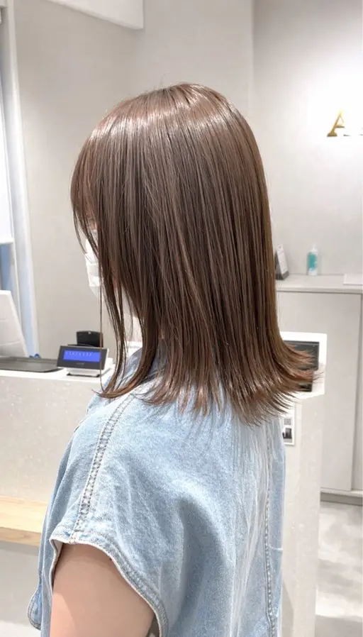 【✨ミニモ限定✨】🤎ブリーチをせずに艶感のある綺麗なカラー🤎