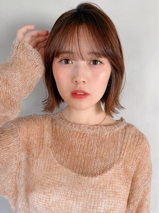 ✨ブローモデル✨うる艶トリートメント付き🫧🥨肩上ボブの方限定🥨