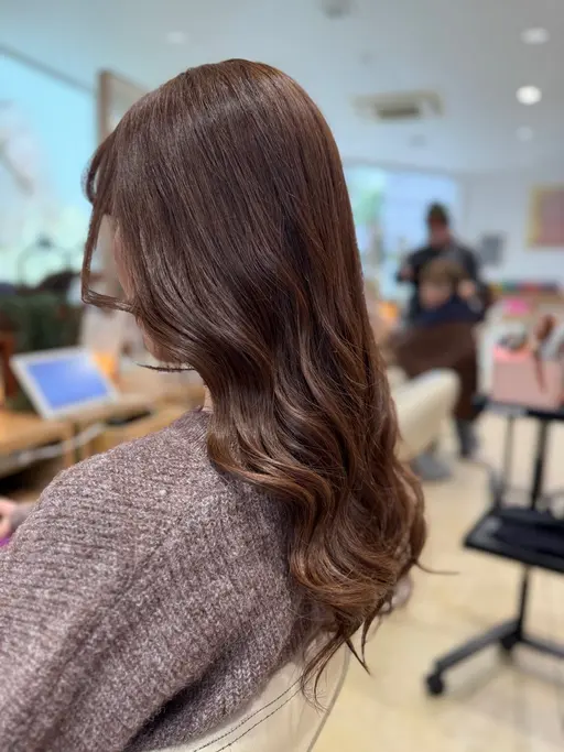 【人気No.1✨¥5,900】似合わせカット+透明感カラー+簡単アレンジ仕上げ