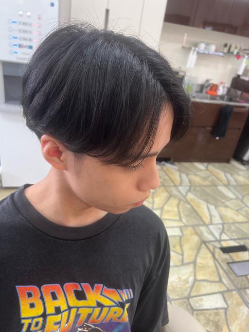 ミニモ学割👑モテたい学生メンズ必見‼️👀ピンピン縮毛矯正から卒業!!自然に流れる曲がる縮毛矯正🇰🇷