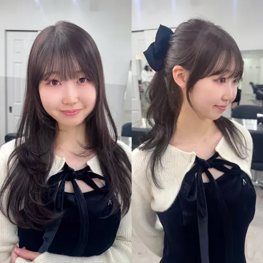 🎗️【6月25日限定クーポン】💗レイヤーカット+🫧内部補修トリートメント🫧