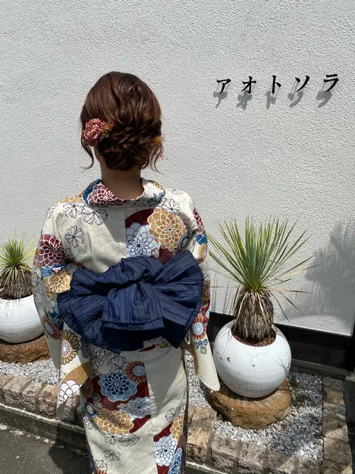 浴衣着付け👘ヘアセット 去年大好評だったクーポン今年も登場!!
