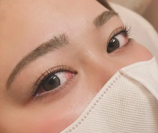 まつげパーマ+美眉アイブロウWAX脱毛👀💝