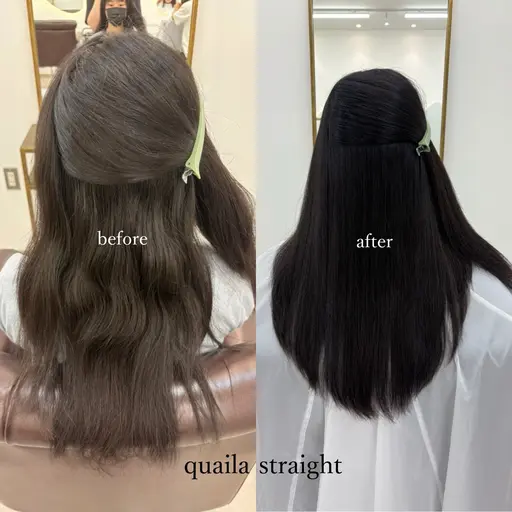 quailastraight (縮毛矯正×髪質改善)🐑ྀི❤️