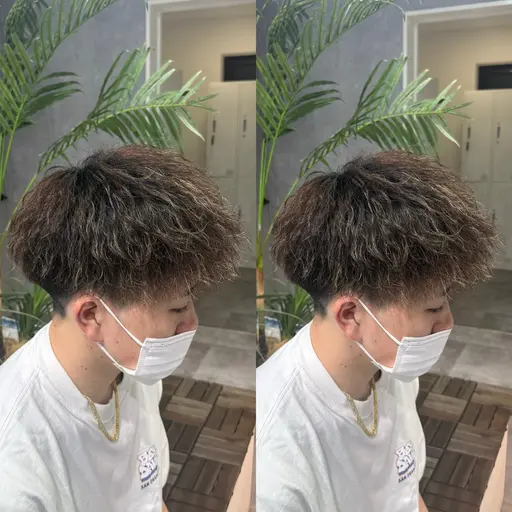 🚹メンズカット＋眉毛カット＋シャンプー＋スタイリング込