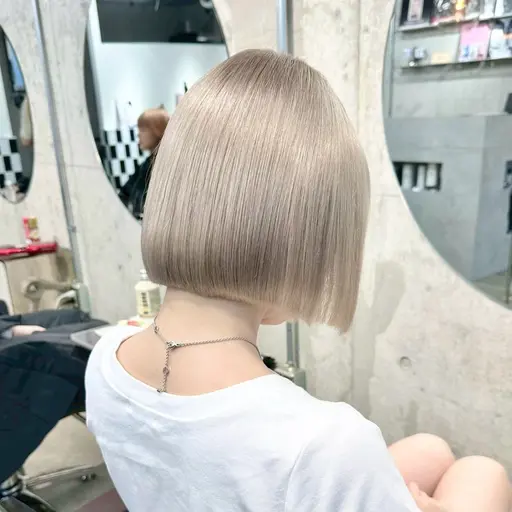 【ミニモ限定価格❕リタッチのみの方】根本ブリーチ(ケア込)+艶カラー+トリートメント🧚🏻♀️✨
