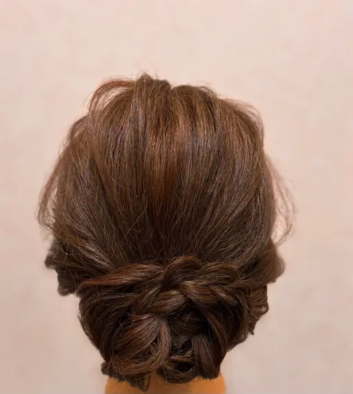 【現金支払のみ】簡単ヘアセット(写真のヘア)