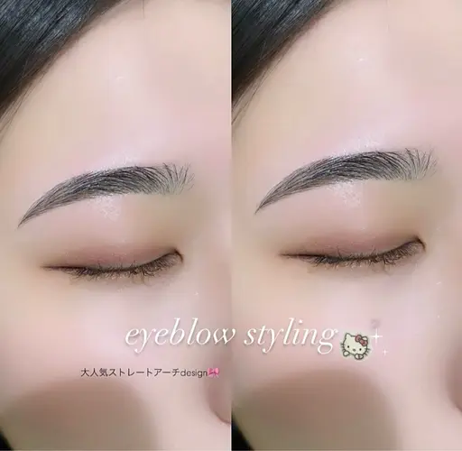 🌿眉毛の毛流れを整えて垢抜け眉に♡ ハリウッドブロウリフト＋WAX