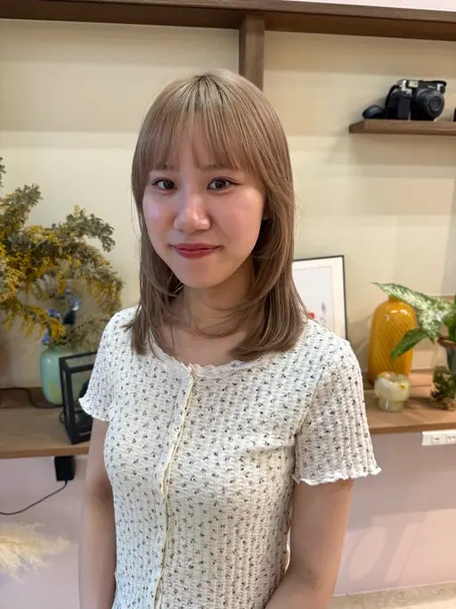 🌼カット&ヘアカラー&2ステップトリートメント/頭浸浴サービス✨️