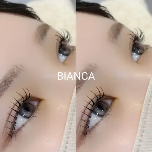 すっぴん美人✨まつ毛パーマ上のみ𖠶ˬ𖠶🤍¥4730【トリートメント&束感仕上げ⟡.·】