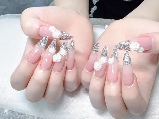 ⭐長さだし/アート+つけ放題☆持ち込みデザイン