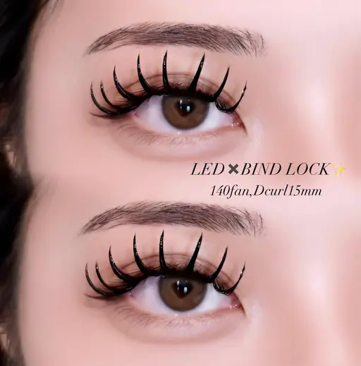 持ち🆙LEDエクステ120本🪄︎︎💞オフ➕¥500