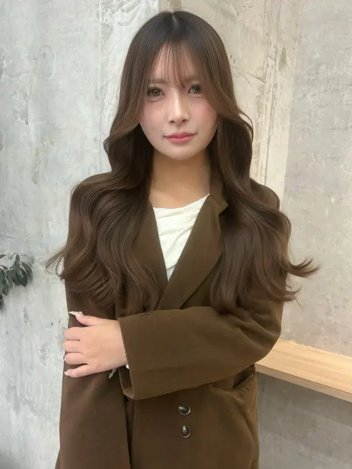 【🎀人気No.1🎀⠀】似合わせカット＋ブリーチなしダブルカラー＋TR  ¥12500《レイヤー・ブリーチなしカラー》