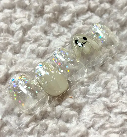 ジェルオフ無料⭐︎ハロウィンネイル🎃👻