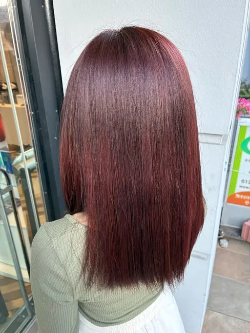 🔥ブリーチなしワンカラー🔥透明感・艶感カラー募集✨