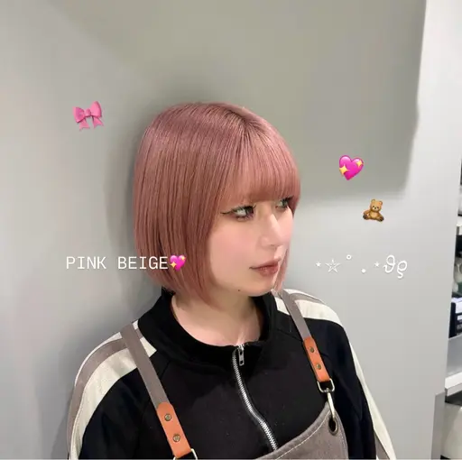 ✨🎀リタッチブリーチオンカラー＋超音波トリートメント🎀✨