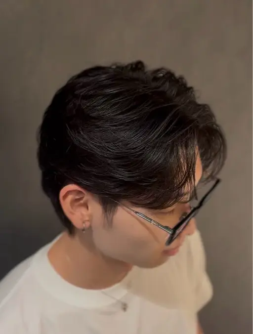 【自然に落としたい】✨カット💇♂️+パーマ落とし+トリートメント🌀