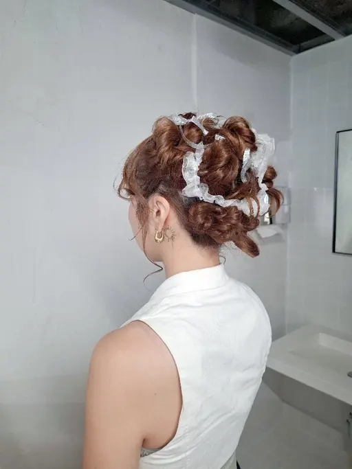 🎀前髪カット+ヘアアレンジ🎀